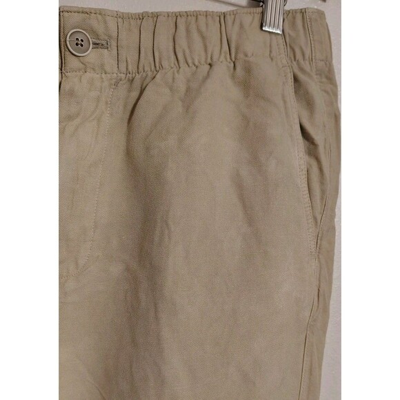Tommy Bahama Men's Pants Size L Linen Blend Pockets Stretch Tan - Picture 4 of 11